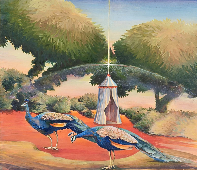 L'ile aux paons